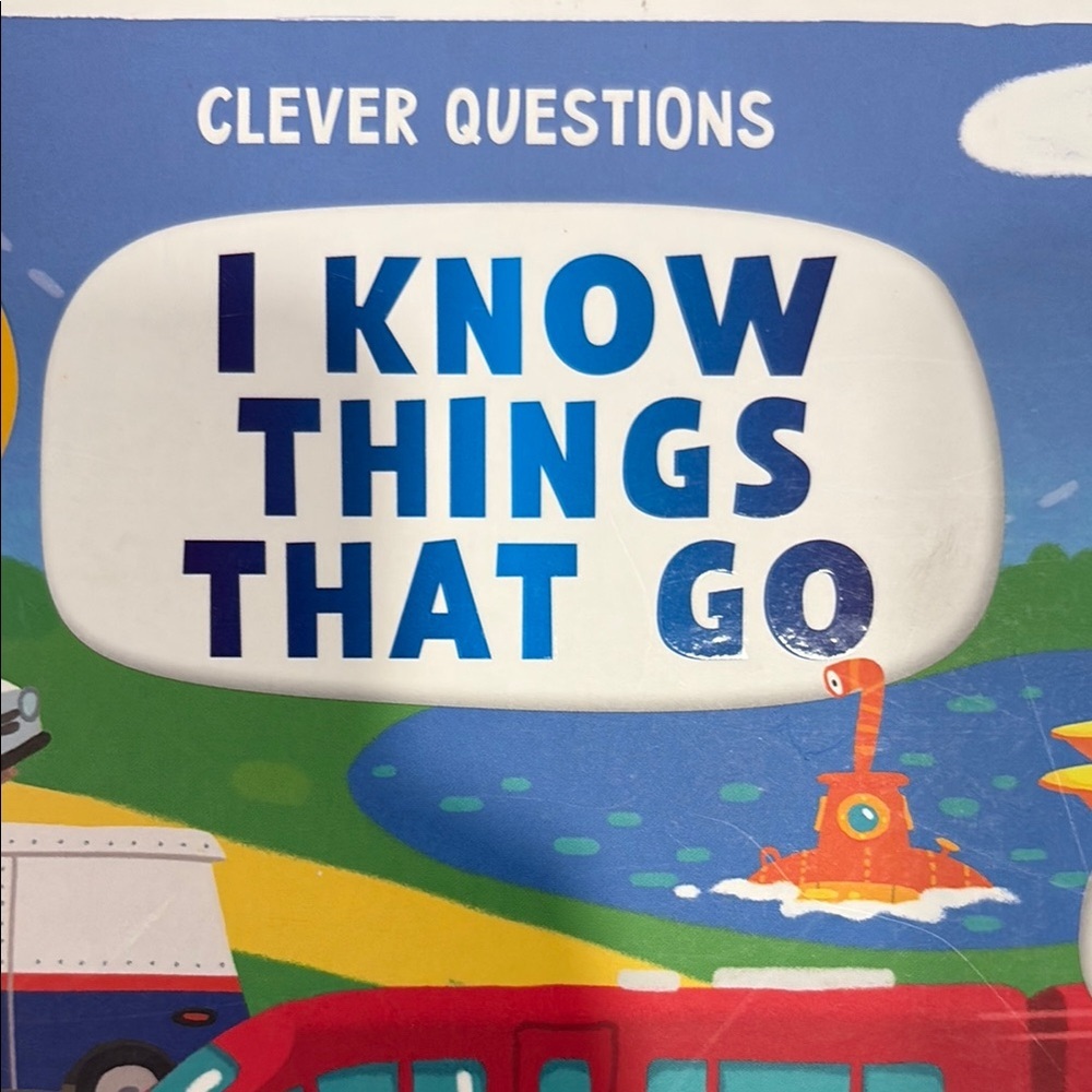 'I Know Things That Go' Kids Book - Picture 4 of 5